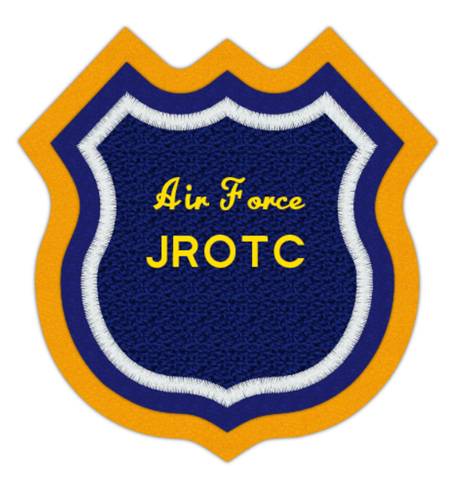 JROTC 6 Point Shield Shape Patch 3