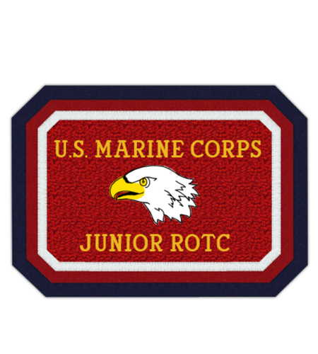 JROTC Rounded Rectangle Shape Patch 4