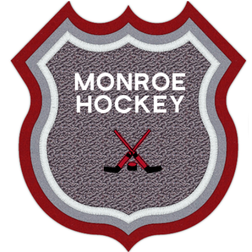 6 Point Shield Shape Ice Hockey Patch 4