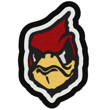 Full Face Cardinal Patch 4