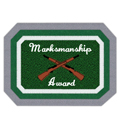 Riflery Rounded Rectangle Shape Patch 3