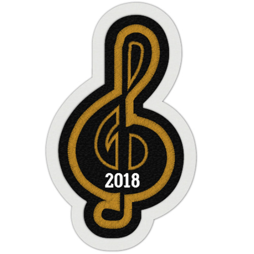 Treble Clef Patch 4