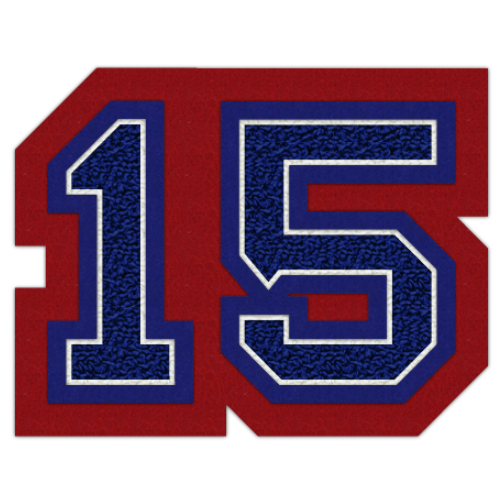 2015 Two Digit Graduation Year Patch, 2