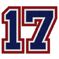2017 Two Digit Graduation Year Patch, 4