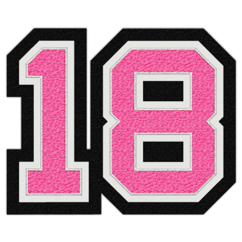 2018 Two Digit Graduation Year Patch, 3