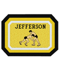 Rounded Rectangle Shape Wrestling Patch 3