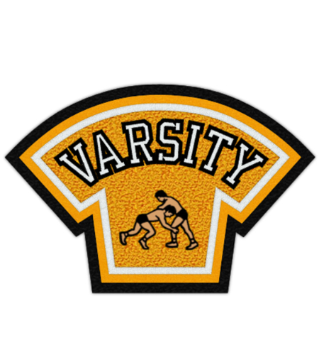 Wrestling Varsity Patch 5