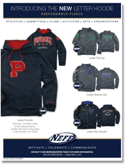 School Apparel Letter Hoodies