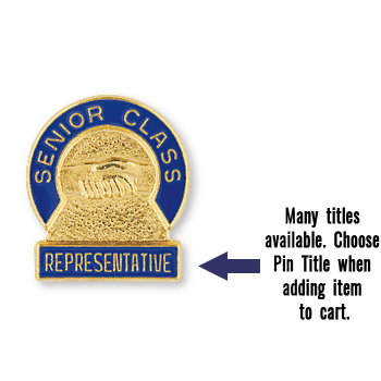 Senior Class Student Government Pins