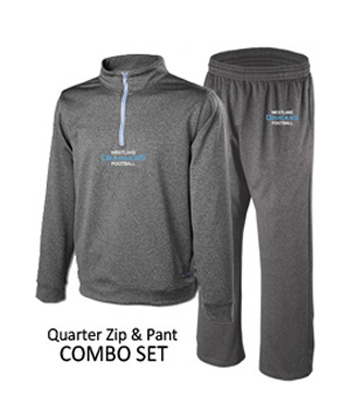 Quarter Zip and Pant Set