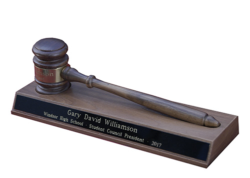 Gavel Desk Set