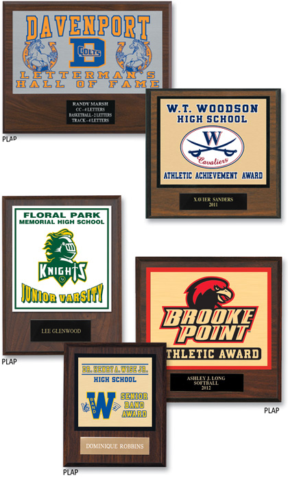 Screened Award Plaques