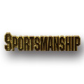 Sportsmanship Metal Insert, Gold - Box of 25