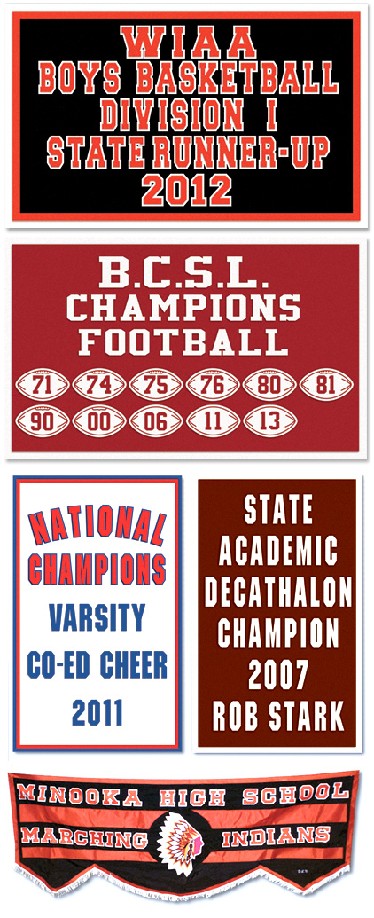 school banners